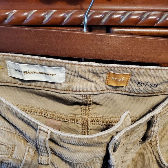 PILCRO Stet fit lowrise skinny tan pinwale cord jeans size 26 - Picture 5 of 5
